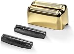 Gold Double Foil Shaver Head Replacement Foil and Cutter | Compatible with BaBylissPRO Barberology FXFS2 Shaver Models