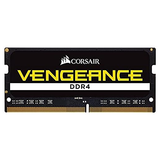 Corsair VENGEANCE SODIMM 32 GB (1x32 GB) DDR4 3200MHz CL22 Memoria para portátiles/portátiles (Compatible con procesadores Intel Core de 11ª generación) Negro