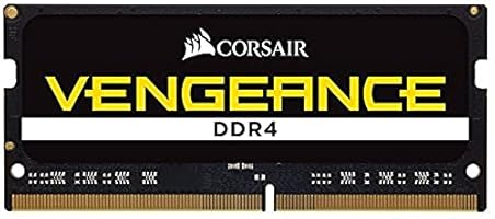 Corsair Vengeance SODIMM 32GB (1x32GB) DDR4 3200MHz CL22 Speicher für Laptop/Notebooks (unterstützt Intel 11th Generation Core Prozessoren) Schwarz
