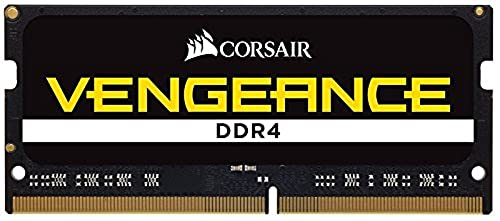Memoria Ram Ddr4 Corsair VENGEANCE SODIMM 32 GB (1x32 GB) DDR4 3200MHz CL22 Memoria para portátiles/portátiles (Compatible con procesadores...