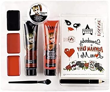 GBG Batman Arkham City Harley Quinn Costume Makeup Cosmetic Kit