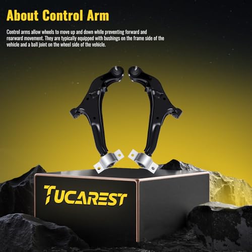 TUCAREST 2Pcs K620354 K620355 Left Right Front Lower Control Arm and Ball Joint Assembly Compatible With 2000-2003 Ni-ssan Maxima /00-01 In-finiti I30 02-04 I35 Driver Passenger Side Suspension - Image 4