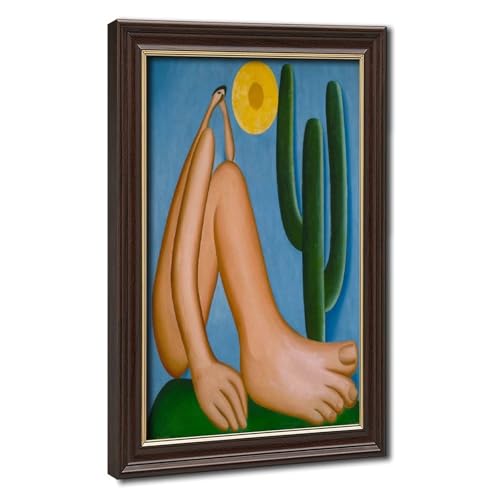 Impression sur toile Tarsila Do Amaral cadre suspendu modernisme brésilien 40x61cm