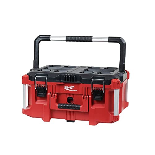 Milwaukee Electric Tool 48-22-8425 Pack Out, Large Tool Box, Red #TOP1
