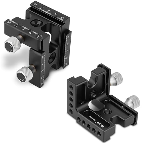 Haoge CP-RA90 Right Angle Clamp 90 Degree Double Quick Release L Clamp with 1/4 Screw Thread for Arca Swiss RRS Benro Rail Plate Nodal Slide by Haoge - Image 9