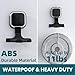 TAILI Suction Cup Razor Holder for Shower Wall 2 Pack, Versatile Suction Cup Hooks for Razor, Towel, Loofah, Squeegee, Cell Phone, Removable Damage-Free Hanging Shower Hook, Shaver Holder, Black