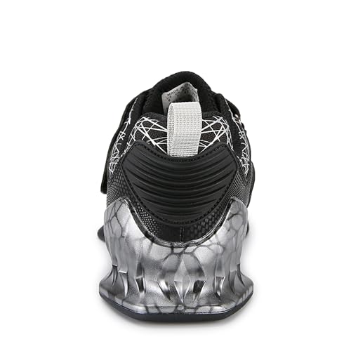 Men's Weightlifting Shoes - Pro-Level Stability for Squats & Deadlifts - High-Traction Grip, Arch Support - Powerlifting & Strength Training Footwear2