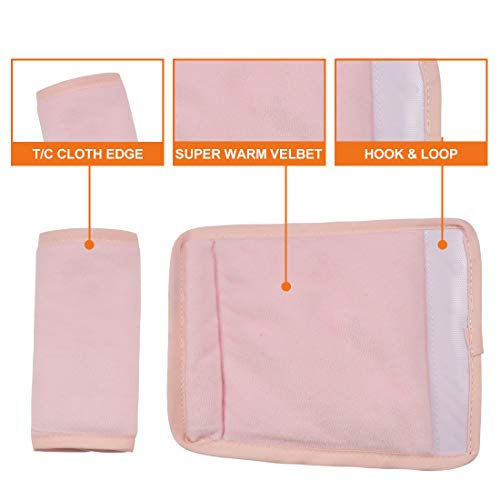 Image of COOLBEBE Car Seat Straps Shoulder Pads for Baby Kids, Super Soft Seat Belt Covers for All Car Seats /Pushchair /Stroller /High Chair