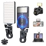 BF BAFANG 撮影用ライト 160個LEDビーズ【両面撮影ライト マグネット機能 】 照明撮影 LEDカメラライト ビデオライト カメラライト 撮影ライト 自撮り 女優ライト 2500k-9000k色温 3000mAh 輝度調節 1/4"ネジ クリップ付き 充電式 ledライト スマホライト/オンライン/ビデオ会議/Twitter/YouTube/Tiktok (160 LEDライト)