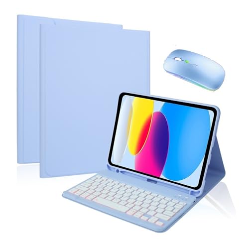 Étui clavier Samsung Tab S10 FE et S9 FE pour le télétravail mobile