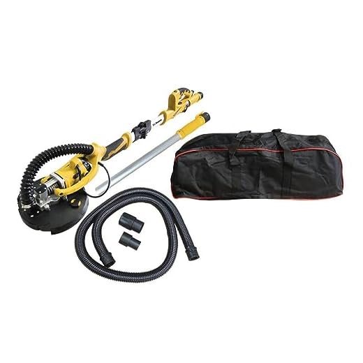 Lixadeira de Parede Menegotti MLP 710H 710W 127V | Braço Extensível até 1,8m, Velocidade Ajustável, Cabeça Articulada para Cantos e Superfícies Curvas | Uso Profissional