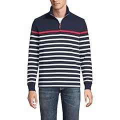 Navy/White Placed Stripe