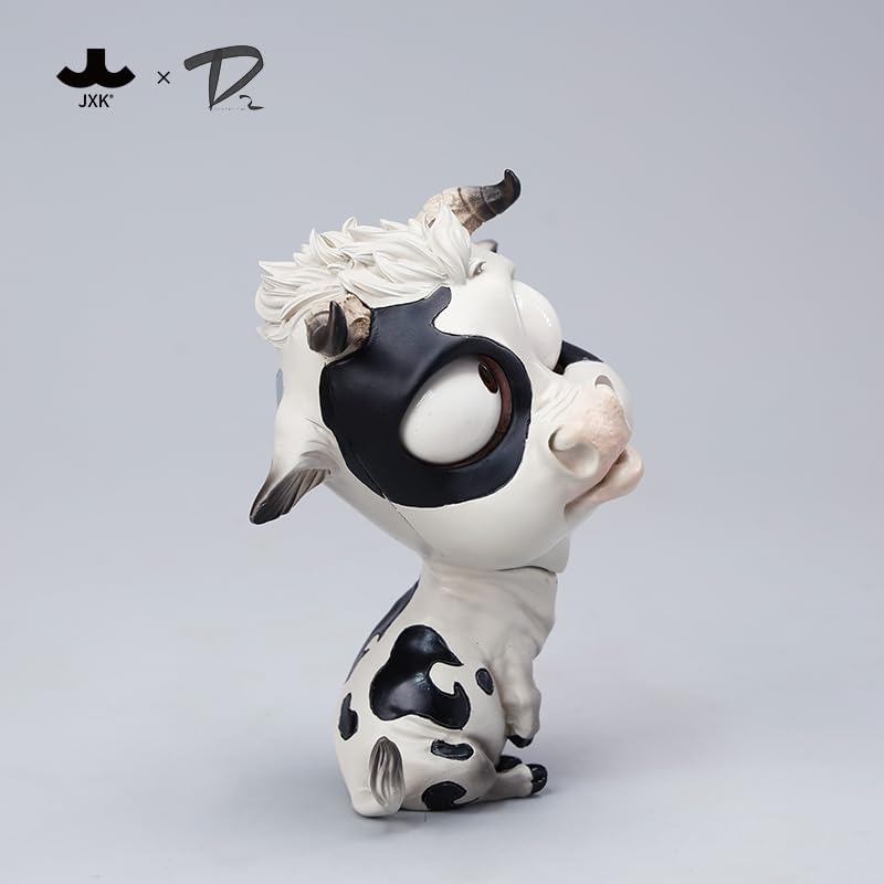 MMOS X JXK D2 Ox Figurine The Chinese Zodiac Series Durable Polyresin with Intricate Details JXK Studio
