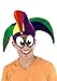 elope Multi-Color Court Jester Hat with Bells