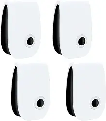 Kit 4 Repelentes Ultrassônicos de Tomada – Anti Insetos e Mosquitos, Bivolt, Elétrico, Sem Cheiro, Seguro para Pets e Crianças