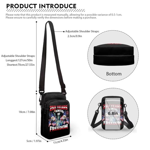 Image of Xpyiqun Small Crossbody Bag Women Phone Purses Sling Shoulder Handbag Cross Body Pouch Wallet Bags