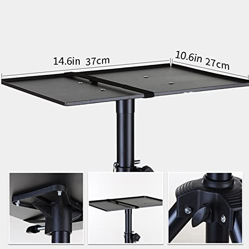 Soporte plegable para computadora portátil y proyector adecuado para escenario o estudio 2