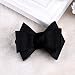 B Baosity 2pcs Lazo de Lienzo Bowknot Negro para Adorno de Zapatos...