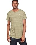 Eingesetzter kurzer Ärmel G-STAR RAW Herren Starkon Loose T-Shirt, Grün (Sage 724), Gr.-S