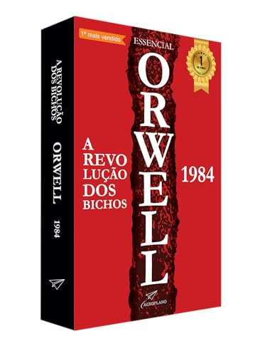 Essencial George Orwell (2 Livros) A Revolução dos Bichos e o classico 1984.