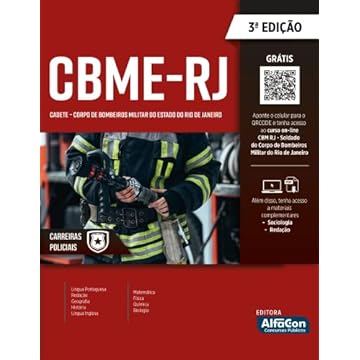 Capa do livro Cadete – Corpo de Bombeiros Militar do Estado do Rio de Janeiro – CBME-RJ