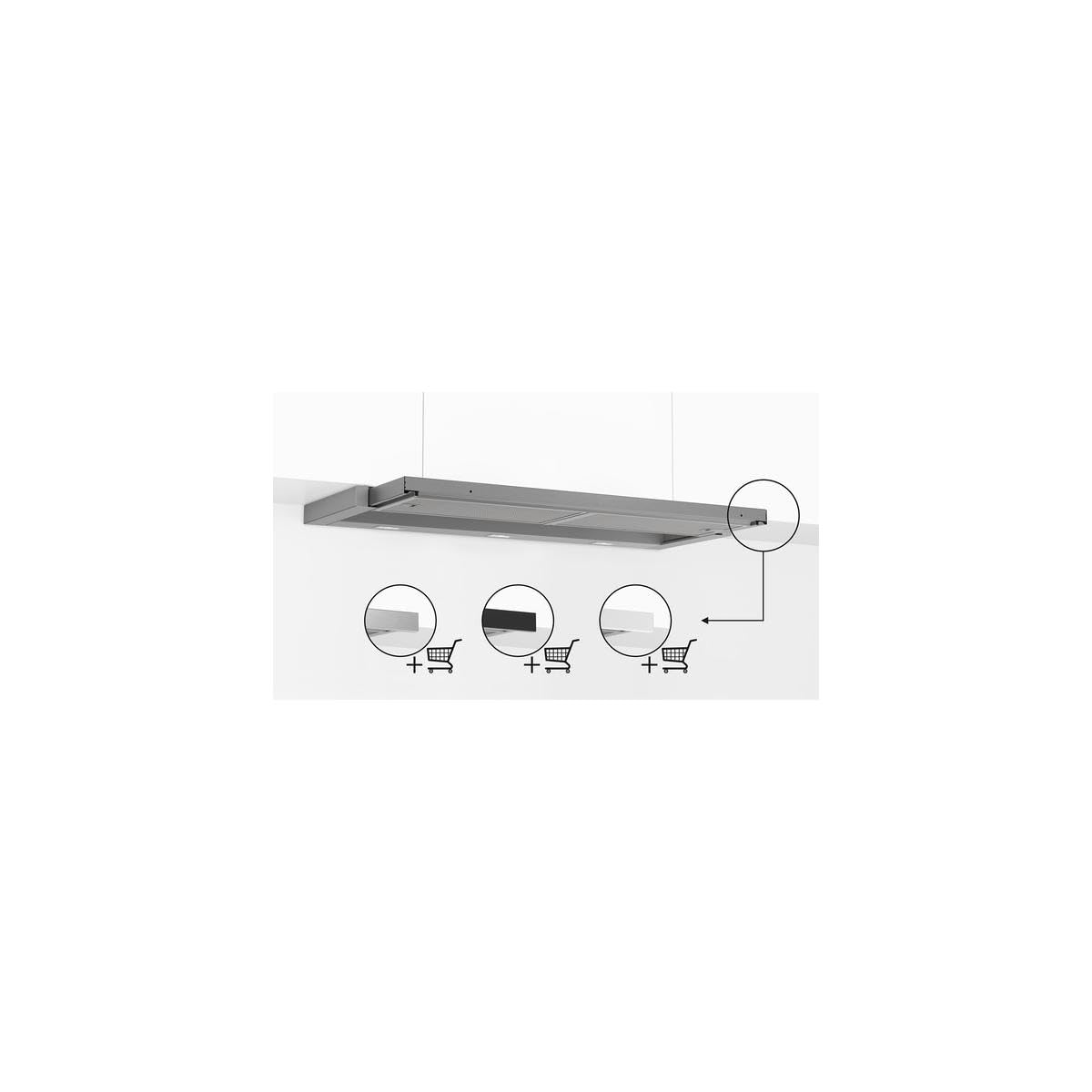 Bosch DFL094A51 Serie 4 Flachschirmhaube – Bild 5
