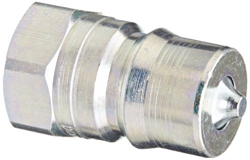Image of Dixon Valve H4F4 Steel ISO-B Interchange Hydraulic Fitting, Nipple, 1 /2 inch Coupling x 1 /2 inch - 14 NPTF Female