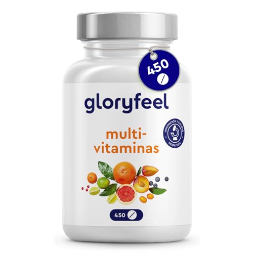 Multivitaminas y Minerales - 450 Comprimidos...