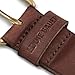 Eddie Bauer Women's Casual Leather Belts with Durable Metal Buckle, Classic Leather - Tan, Large