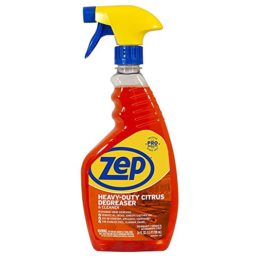 Zep Heavy-Duty Citrus Degreaser And Cleaner - 24 Ounce (Case Of 1) Zucit24 - Removes Oil, Grease, Adhesive And Kitchen Soil #TOP24