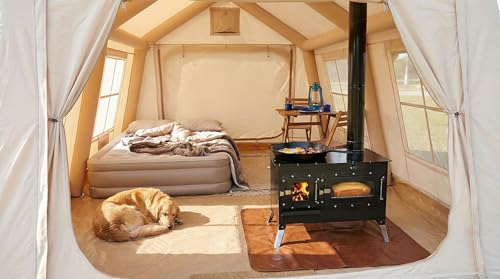 Trailblazer Cookstove – Wood Fired Stovetop with Oven for Off-Grid Living, Camping, RV, Hunting, Prepping, Emergency Heat & Cooking - Image 5