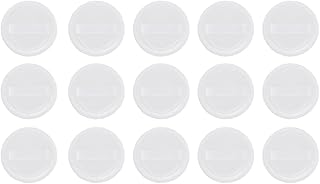 DOITOOL 15pcs Cotton Rounded Makeup Powder Pu...