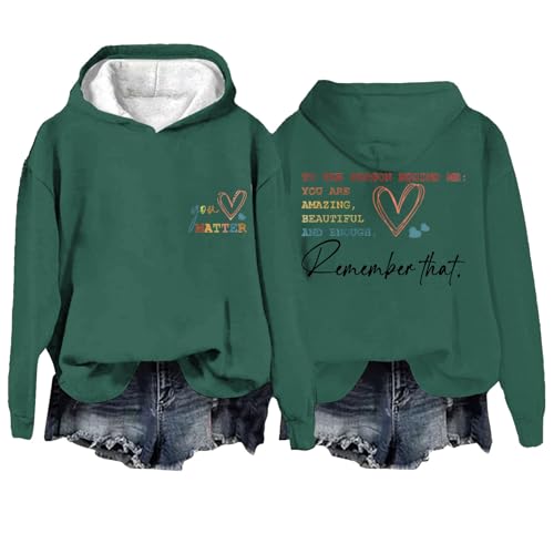 Sllowwa Sudadera con capucha de gran tamaño para mujer con texto en inglés «To The Person Behind Me» «To The Person Behind Me», sudadera unisex de manga larga, sudadera estética con bolsillos, 001