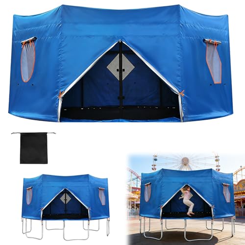 Housse de tente de trampoline 2,4m imperméable avec fenêtres - 2