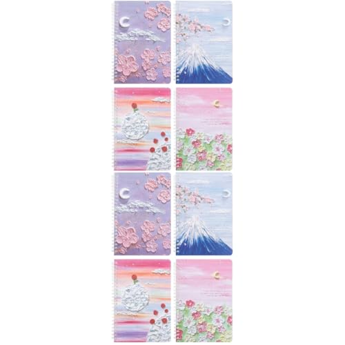 Carnet de notes Tofficu lot de 2 ensembles cadeaux de peinture à l'huile