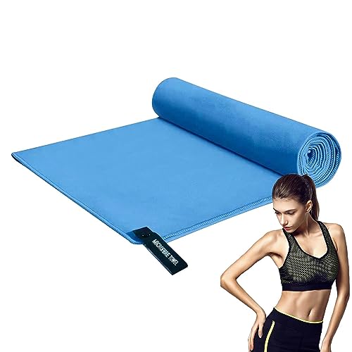 KERALI Toalla de sudor – Toalla de enfriamiento para gimnasio, secado rápido, toalla de microfibra para yoga, toalla de enfriamiento suave para fitness, baño, natación y playa