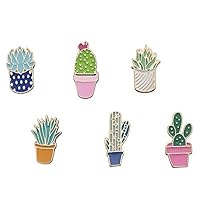 Algopix Similar Product 4 - FLYPARTY 6 Pcs Cute Enamel Lapel Pins