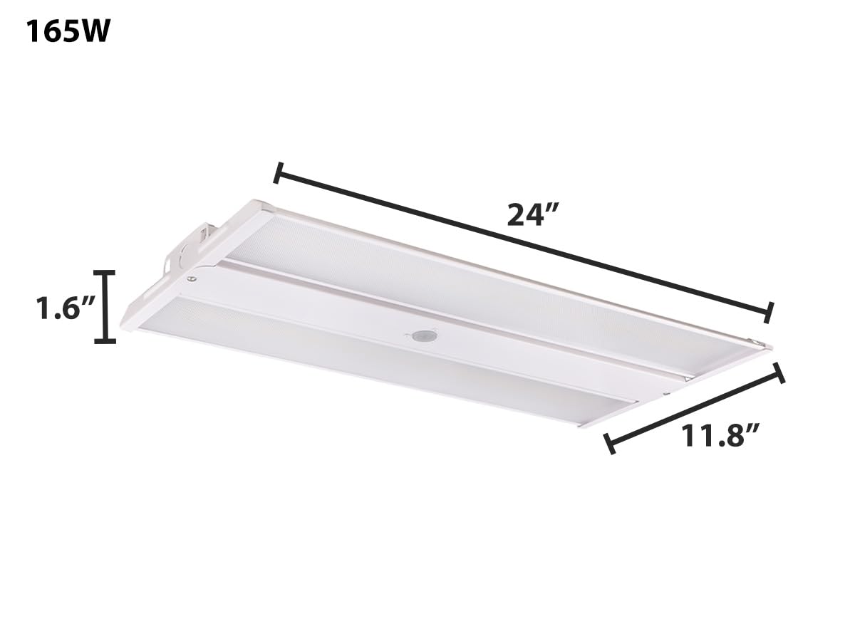 WareLight Oslo Compact Linear High Bay Fixture - 23 100 Lumens Wattage and CCT Selectable 120-277V LED Light — view 4
