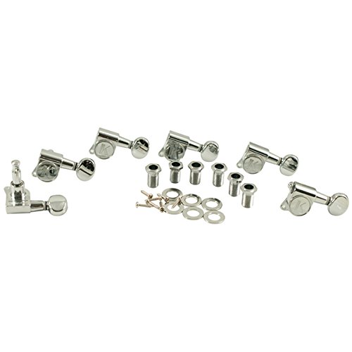 Machine Head - Kluson, 6/line, Chrome, Contemporary Diecast