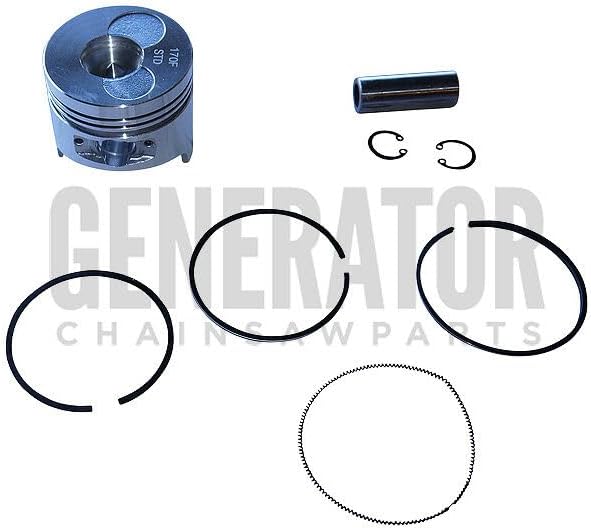 #US Replace Part Piston Kit Rings Parts for Yamaha EF6600DE EF6600D YG6600DC YG4600DX Generators (nvduq2803-10460)