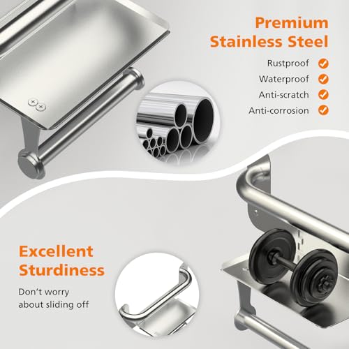 Vatex Grab Bars For Bathtubs And Showers With Toilet Paper Holder thumb #2