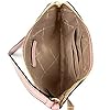 Michael Kors Jet Set Travel Large Top Zip Signature PVC Wristlet Clutch (brown/blush)