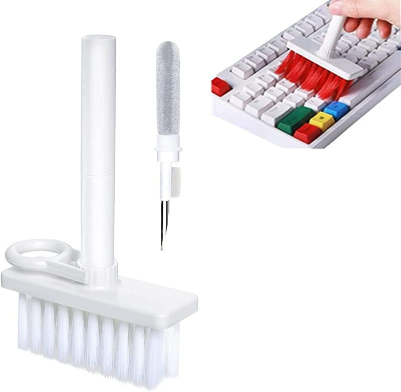 Cleaner Kit for Keyboard Soft Brush 5 in 1 Multi-Function Computer Cleaning Tools Kit with Key-Cap Puller