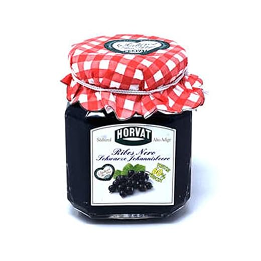 Confettura al ribes nero altoatesina 450 gr. Horvat
