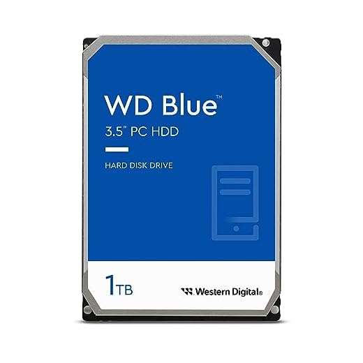 WD Blue 1TB PC Hard Drive - 7200 RPM Class, SATA 6 Gb/s, 64 MB Cache, 3.5" - WD10EZEX