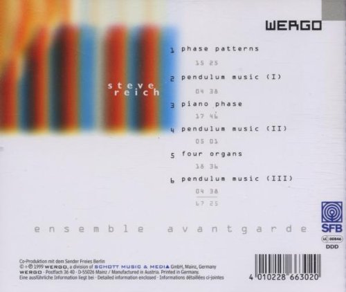 Vista 2 de Phase Patterns Pendulum Music Piano Phase