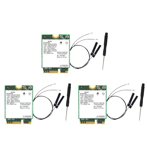Carte WiFi 7 BE200NGW M.2 pour le télétravail et le streaming 4K sans coupure