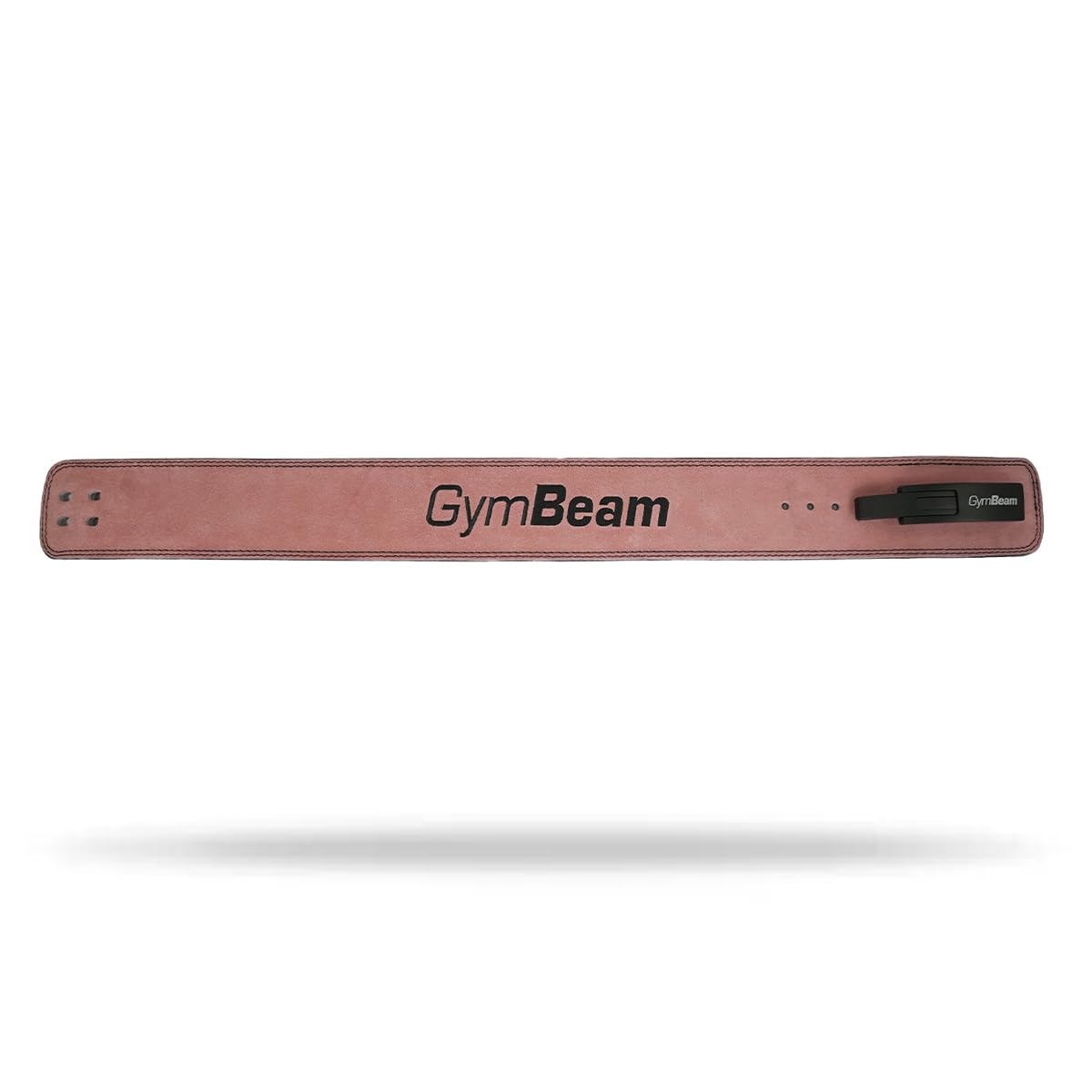 GymBeam - Ceinture de force athlétique pour femmes avec boucle à levier - Ceinture de squat et de soulevé de terre en cuir véritable 4 couches - Soutien lombaire pour l'haltérophilie et la musculation