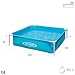 Intex 57173NP - Mini Frame Pool Blau, Stahl und PVC, Blau, 122x122x30 cm