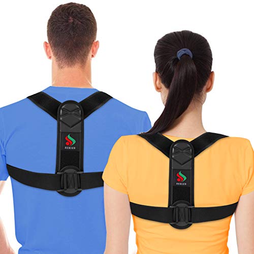 Posture Corrector for Women and Men-2021 New Version SEMIEN Back Braces for Posture Correction Support and Providing Straight from Neck, Back and Shoulder